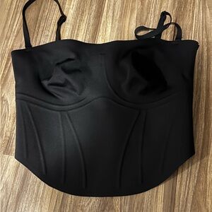 Black Women's Corset Top